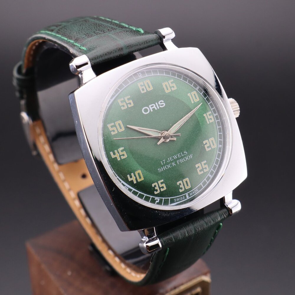 Oris Vintage Swiss 17 Jewels Hand-Wound Mechanical Men's Watch - FREE SHIPPING